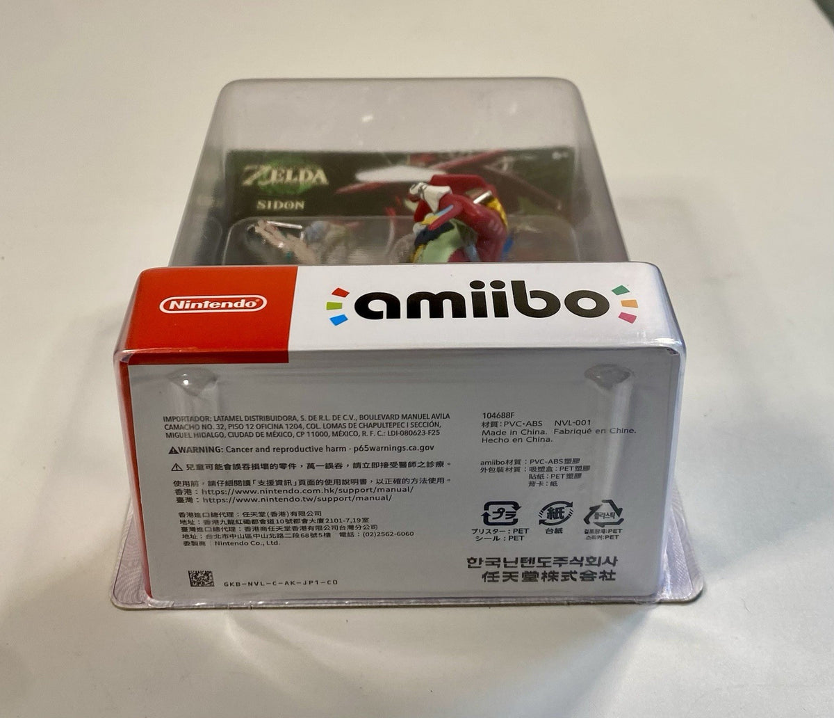 Nintendo amiibo Sidon The Legend of Zelda Tears Of The Kingdom NEW & SEALED