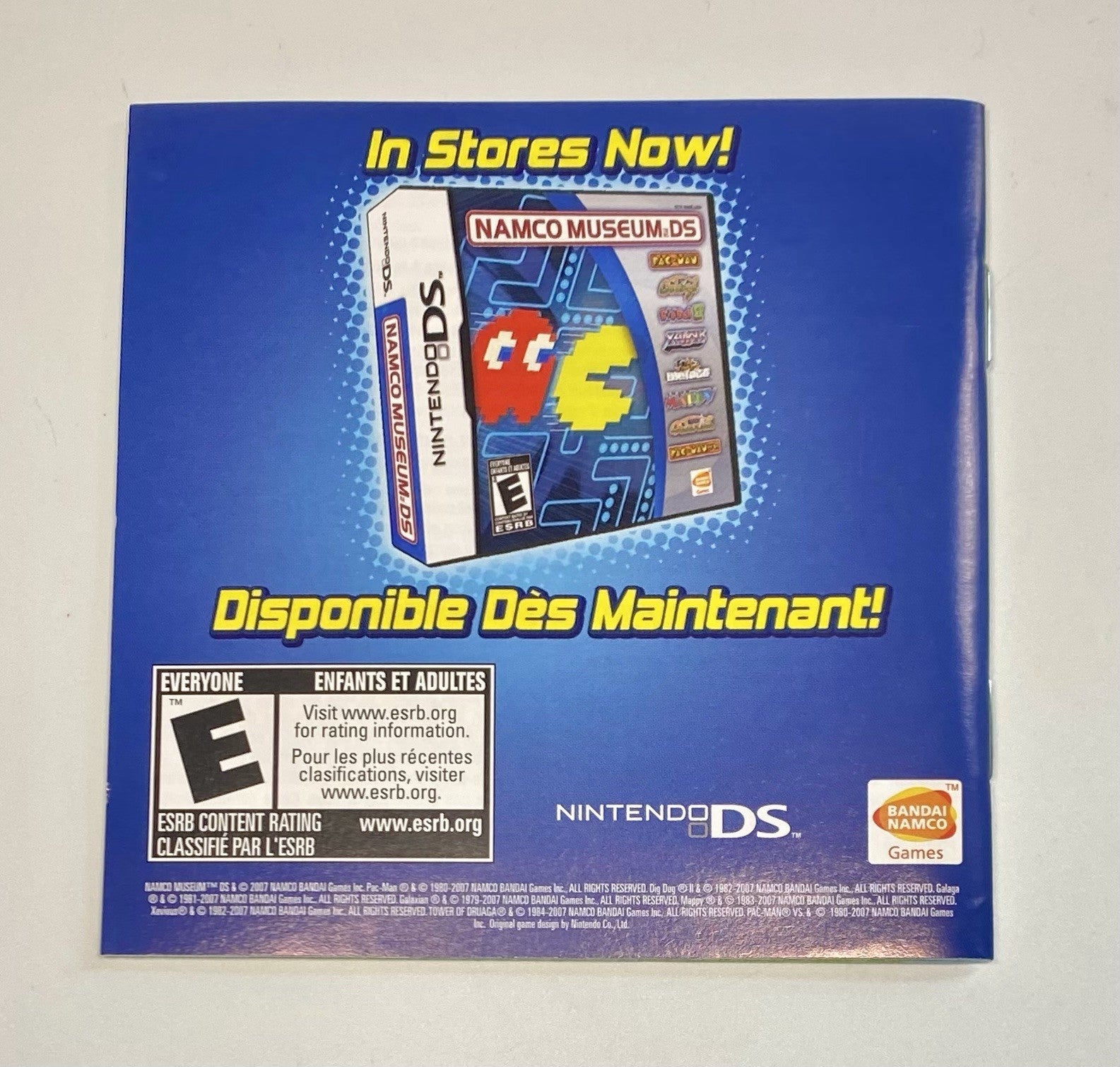 Tamagotchi Connection: Corner Shop 3 - Nintendo DS - CASE, MANUAL & INSERT ONLY