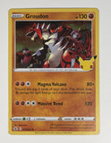 Pokemon TCG Groudon 17/25 Celebrations Holo MP