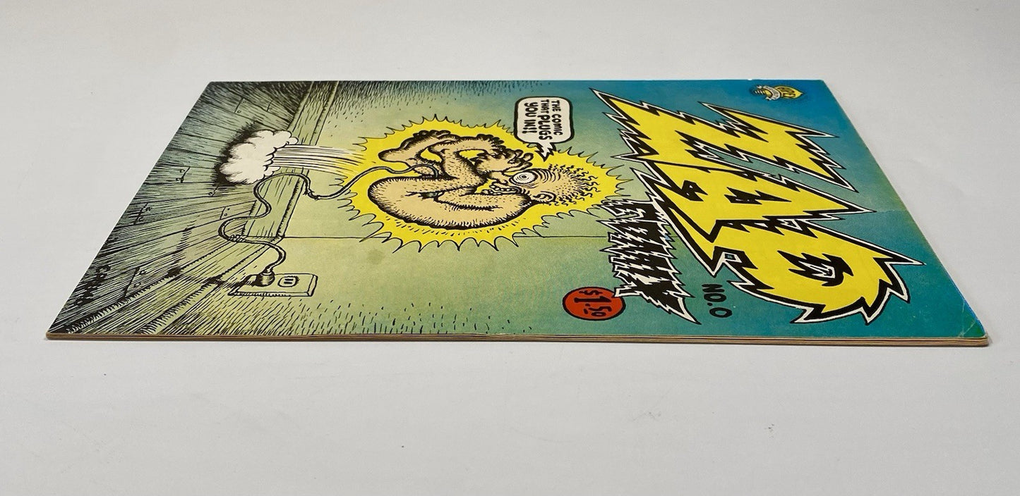 ZAP COMIX No. #0 8th PRINTING - ROBERT CRUMB - APEX NOVELTY COMPANY