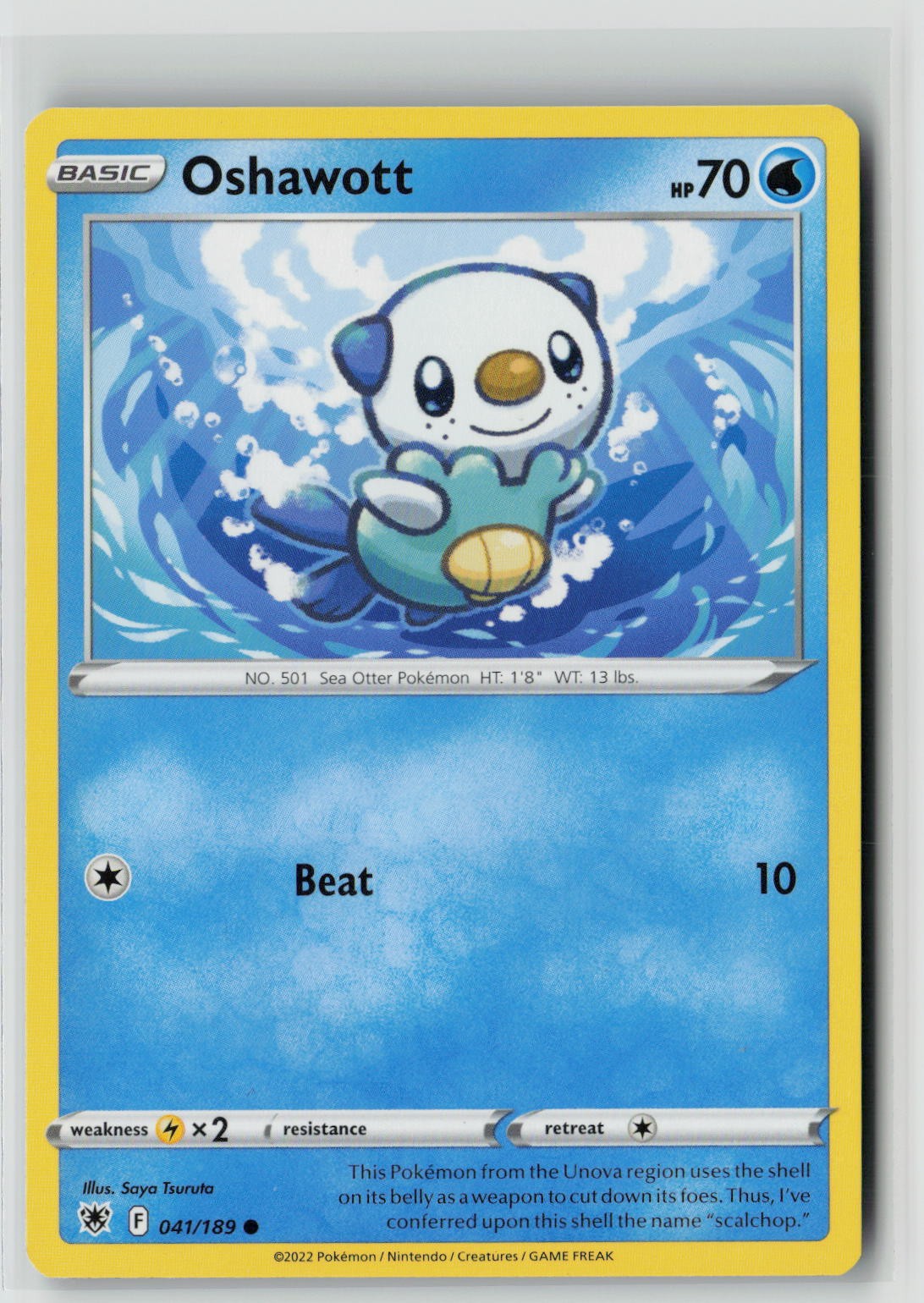 Oshawott (SWSH10: Astral Radiance 041/189) NM