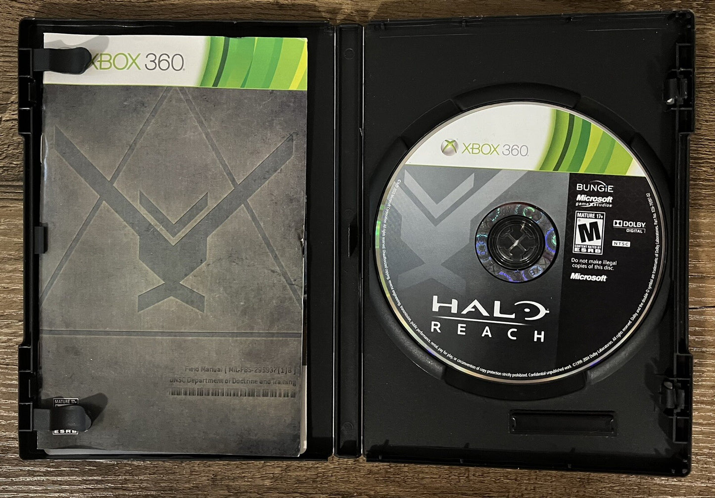 Halo Reach (Xbox 360, 2010) CIB Complete w/ Manual Tested & Works!