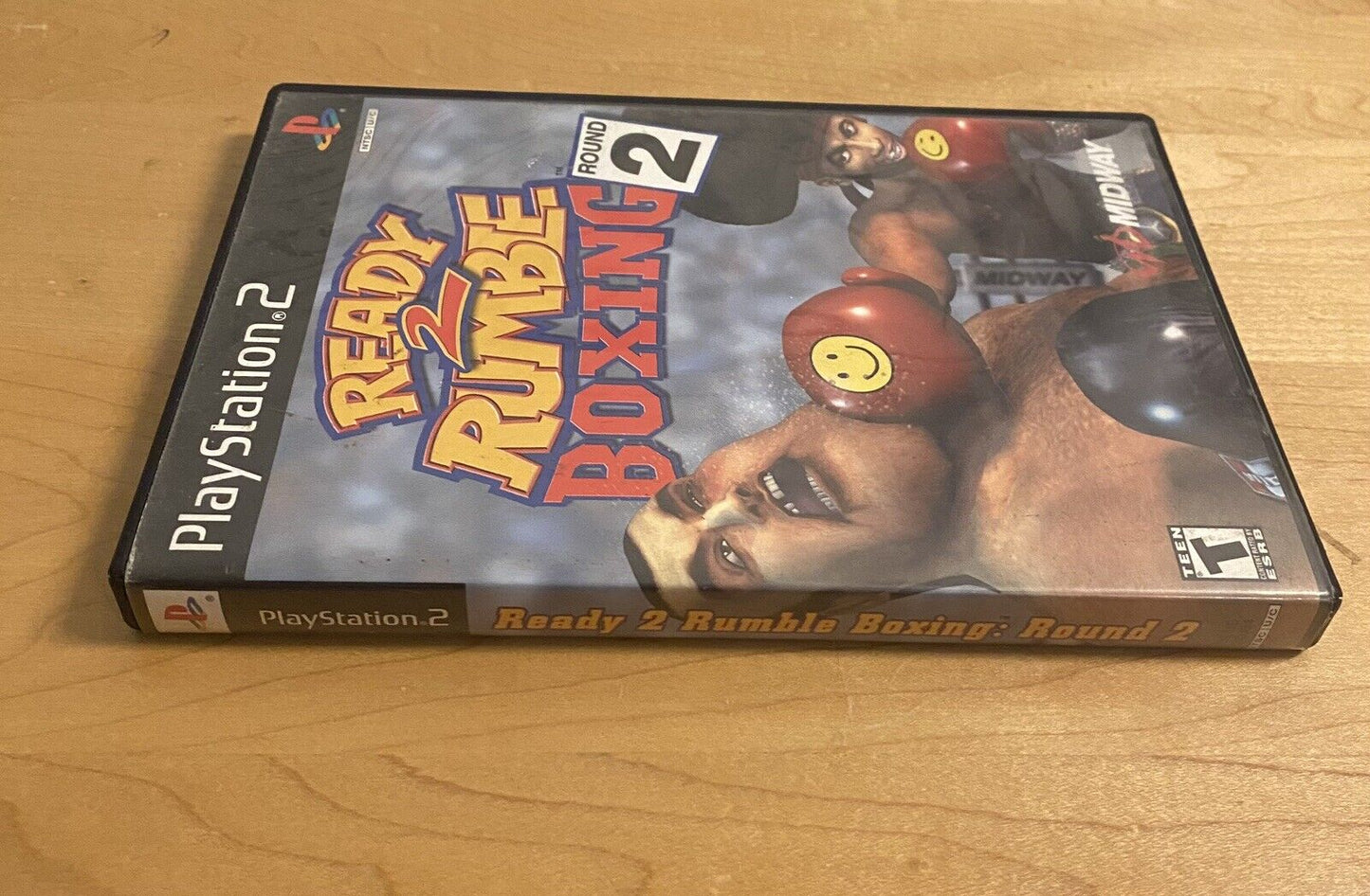 Ready 2 Rumble Boxing Round 2 (PS2, 2000) CIB W/ Manual And Registration, Tested