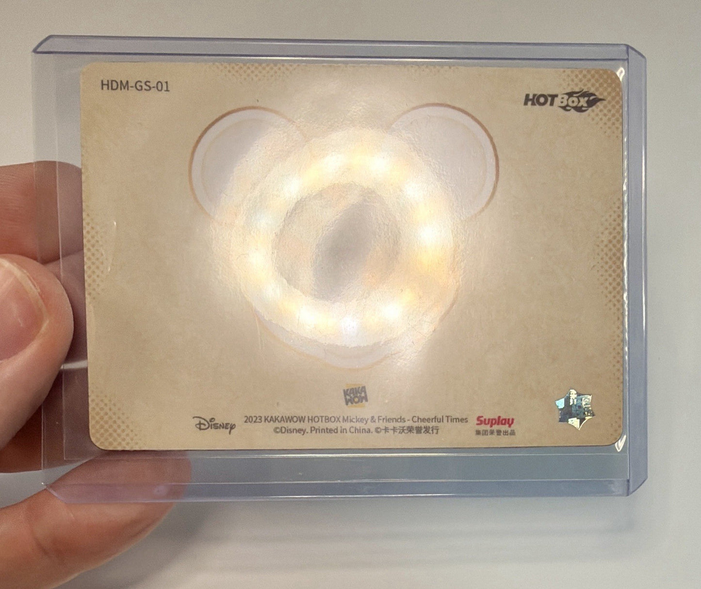 2023 Kakawow Hotbox Disney 100 Mickey & Friends 3D Lenticular SP HDM-GS-01 NM