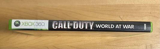 Call of Duty World at War (Xbox 360, 2008) CIB W/ Manual, Authentic & Tested