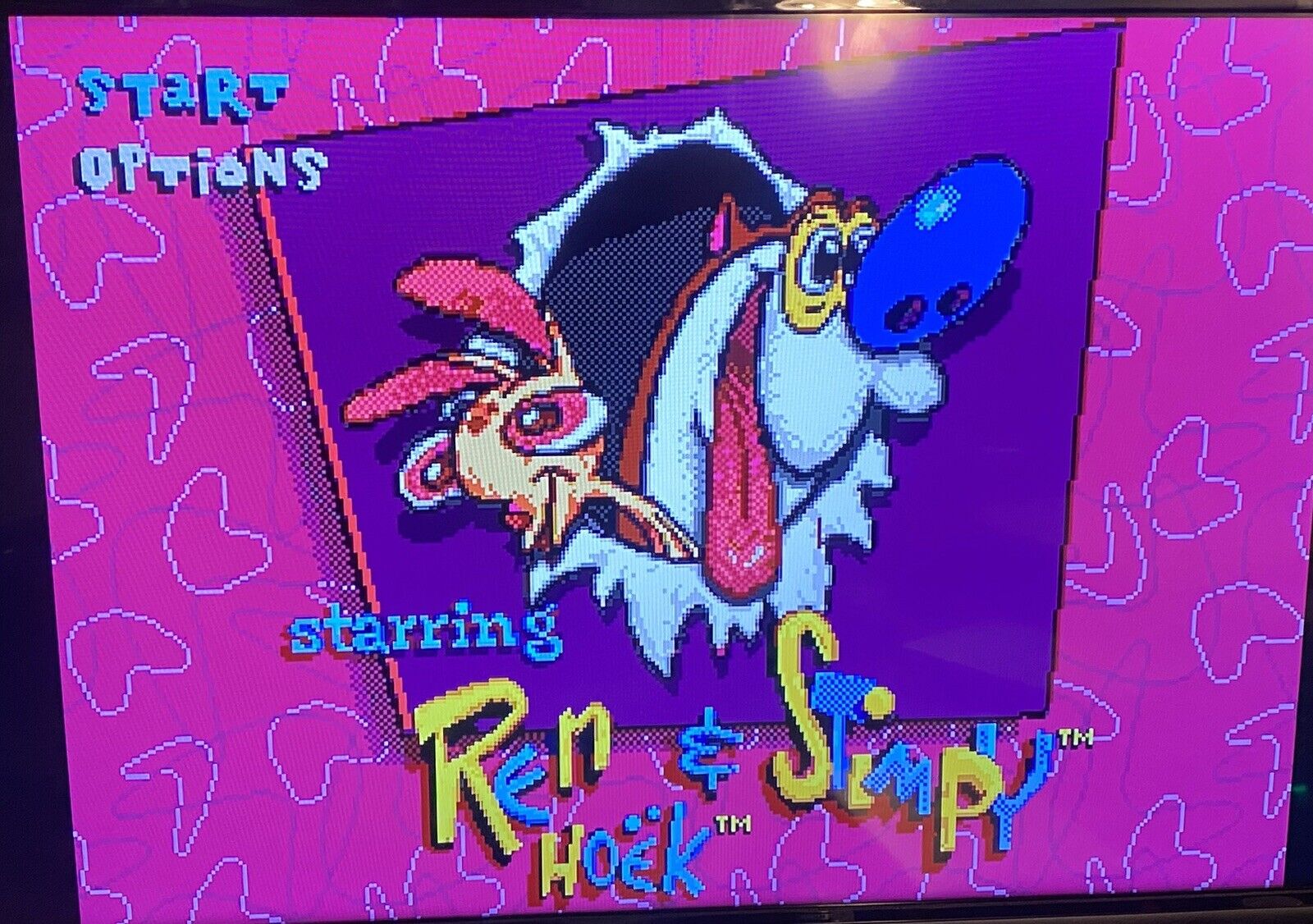 Ren & Stimpy: Stimpy's Invention (Sega Genesis, 1993), CIB With Manual, Tested