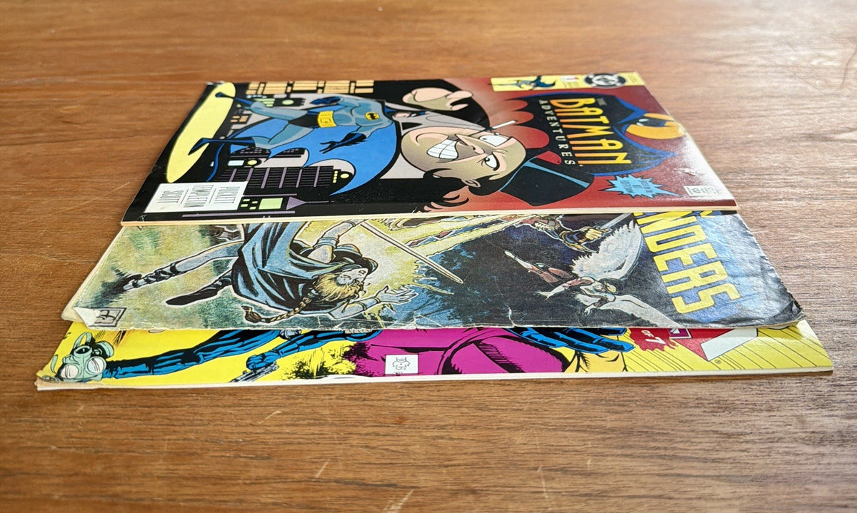 Vintage 90’s & 90’s Marvel DC 6 Comic Book Bundle Lot Batman Punisher & More!