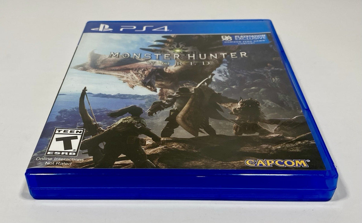 Monster Hunter World (Sony PlayStation 4, 2018) PS4 Tested And Working