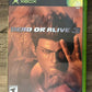 Dead or Alive 3 (Microsoft Original Xbox, 2001) Complete W/ Manual