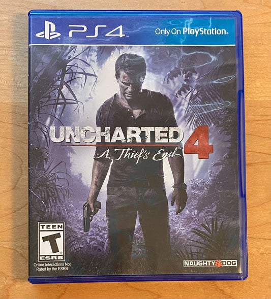 Uncharted 4: A Thief's End (Sony PlayStation 4 PS4, 2016)