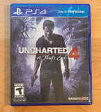 Uncharted 4: A Thief's End (Sony PlayStation 4 PS4, 2016)