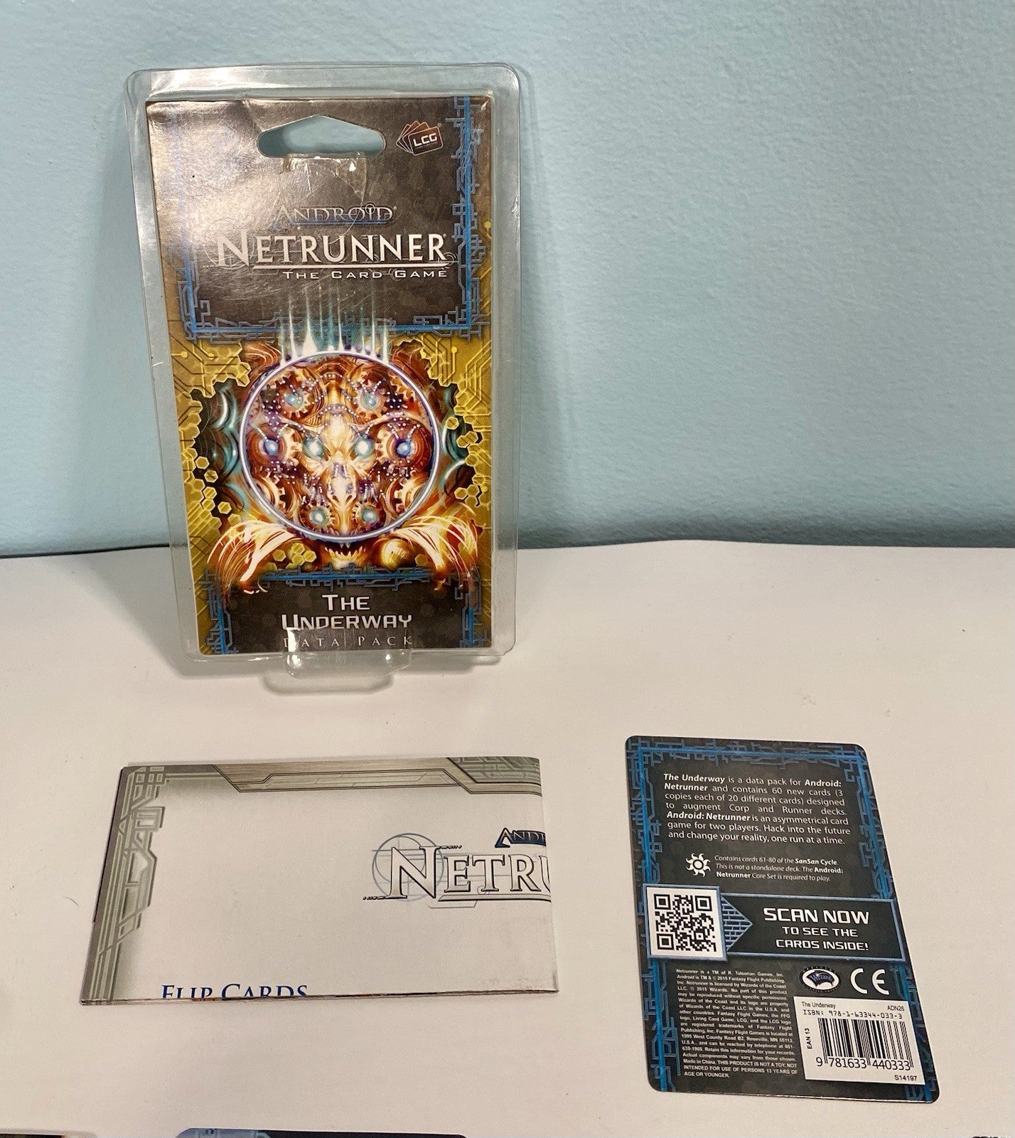 The Underway SanSan Cycle Android Netrunner Data Pack Fantasy Flight LCG Fullset