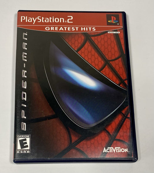 Spider-Man (PlayStation 2, 2005) CIB Complete W/ Manual & Reg Card, Tested