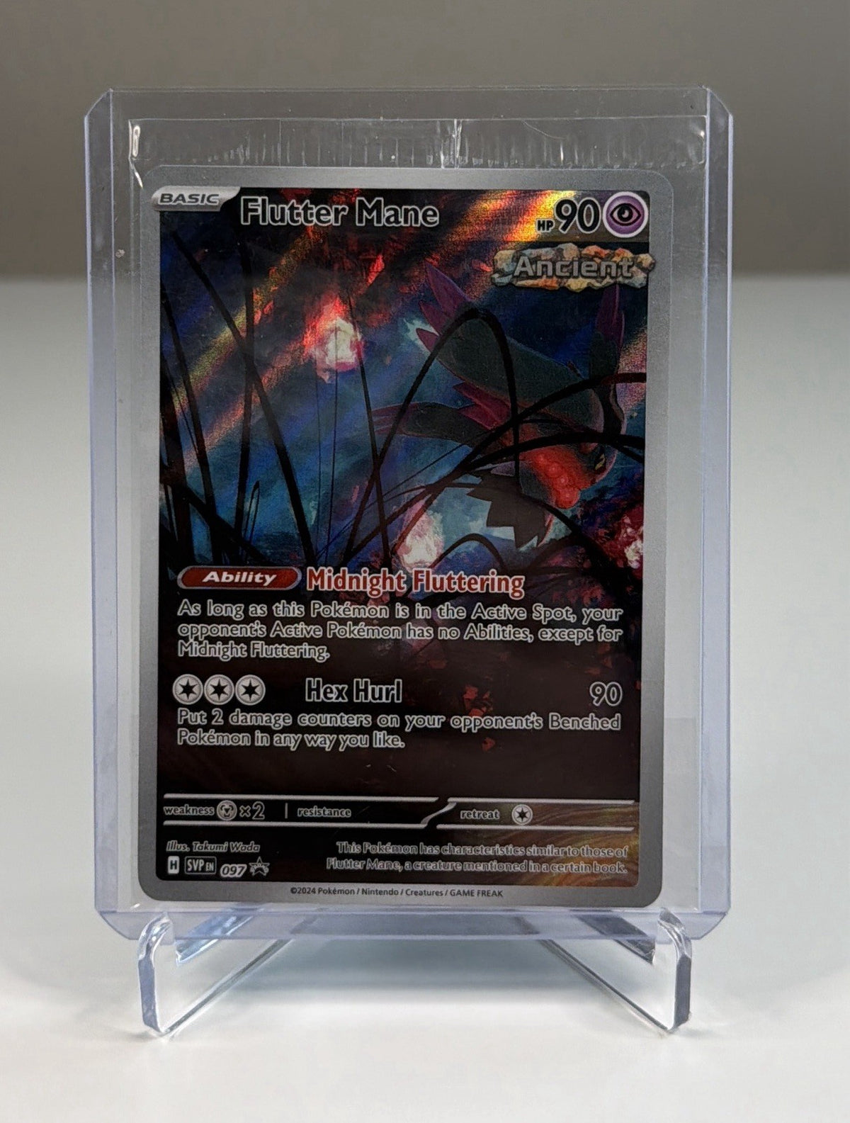 Flutter Mane 97 Scarlet & Violet SEALED Promo Pokemon TCG NM Near Mint