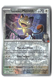 Team Rocket's Meowth Reverse Holofoil NM (Destined Rivals 149/182)