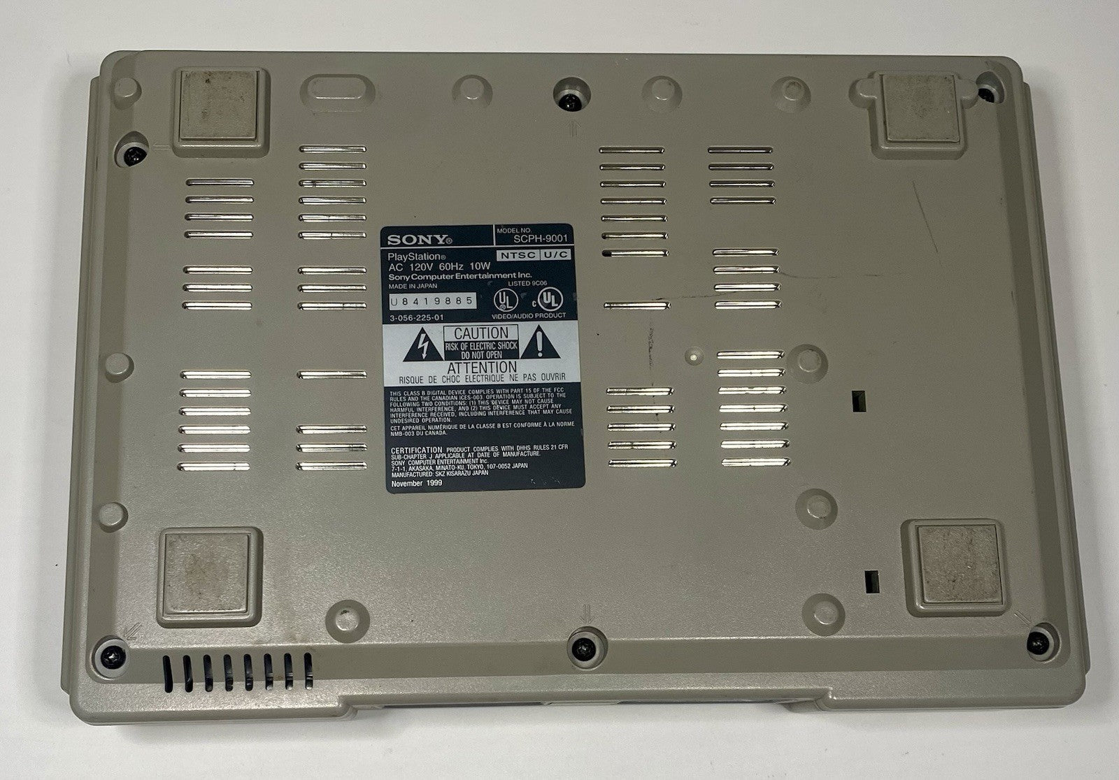 Sony PlayStation 1 PS1 SCPH-9001 Console Tested Bundle w/ Controller & Cords