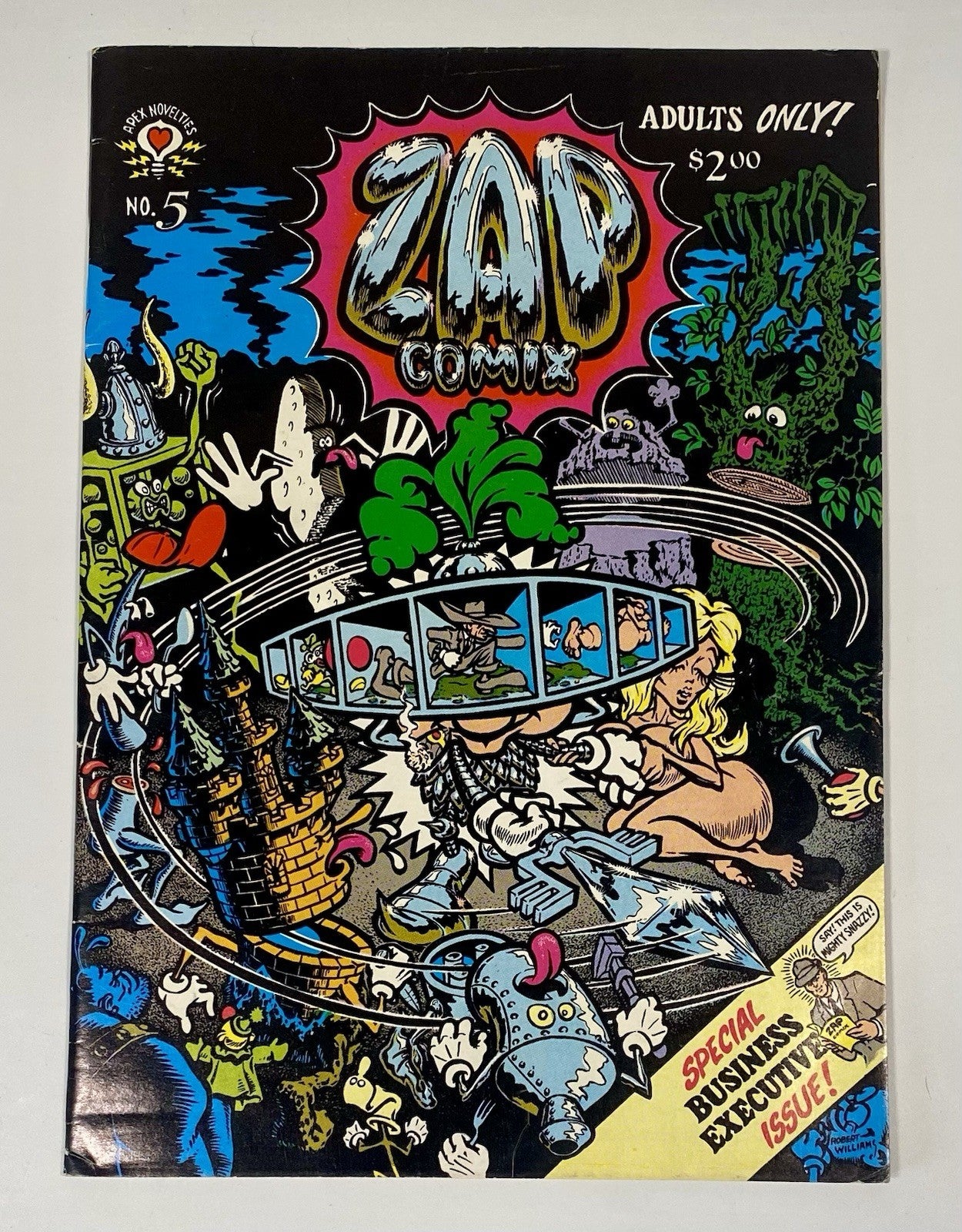 Zap Comix No. 5 - Apex Novelty 1988 4th Print