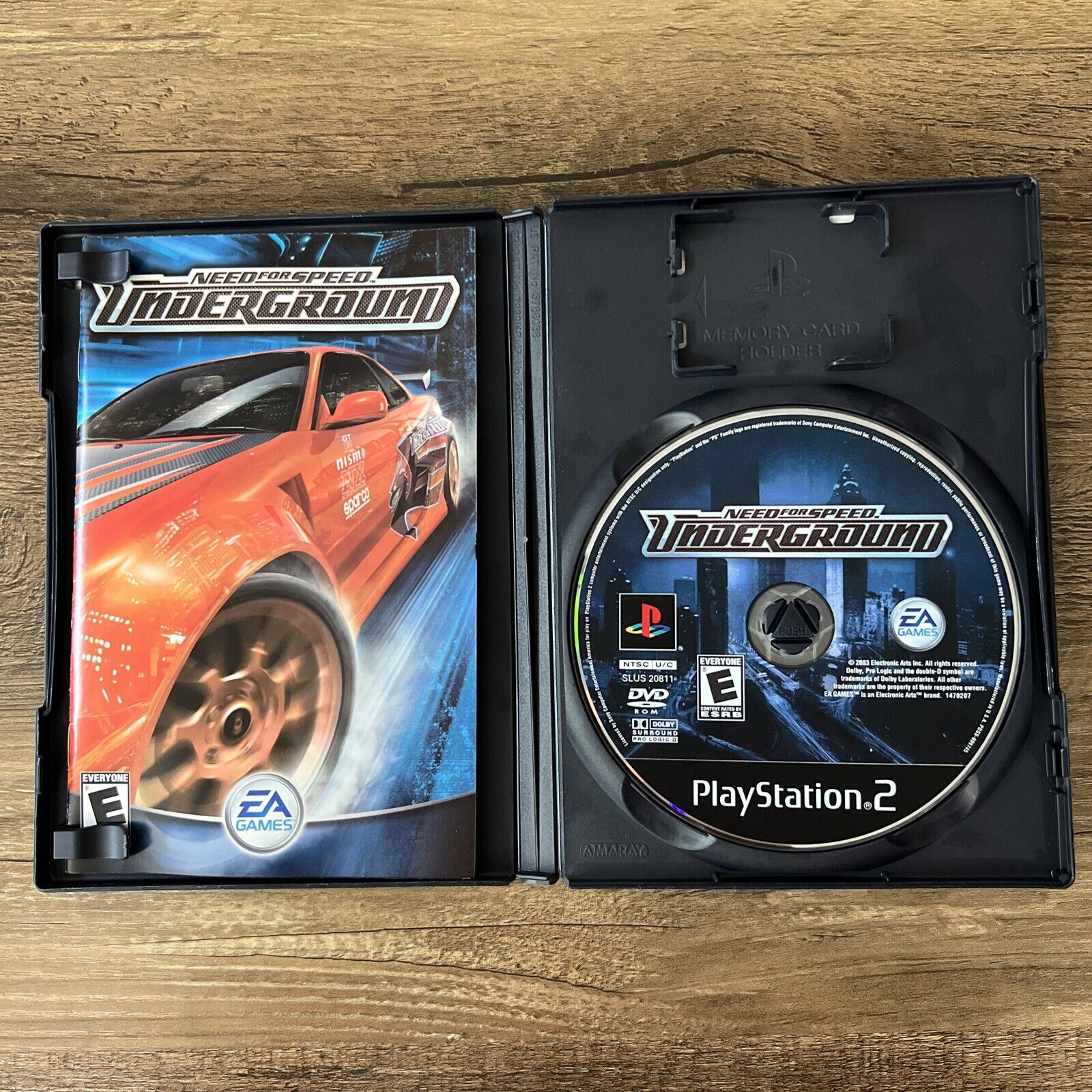 Need for Speed Underground PS2 PlayStation 2 - Complete CIB