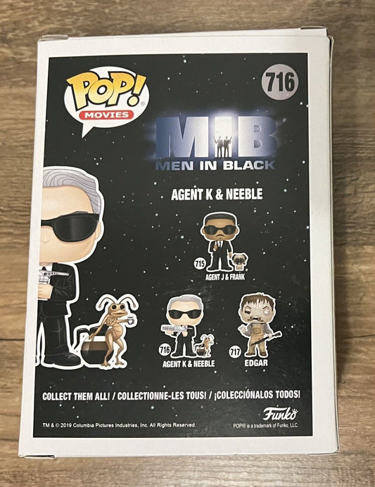 Funko Pop! Movies #716 Agent K and Neeble Men In Black