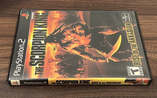 The Scorpion King  PlayStation 2 PS2 CIB W/Manual Black Label Tested