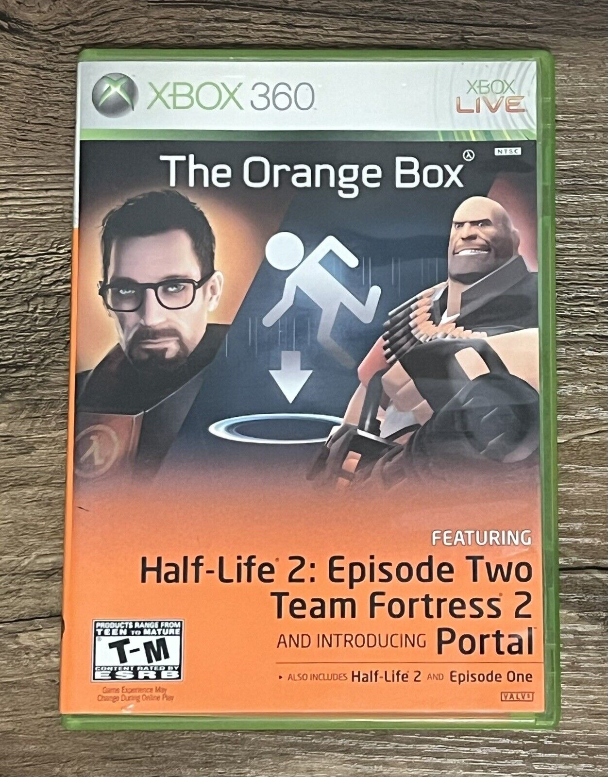 The Orange Box Xbox 360 - Complete CIB Tested & Works!