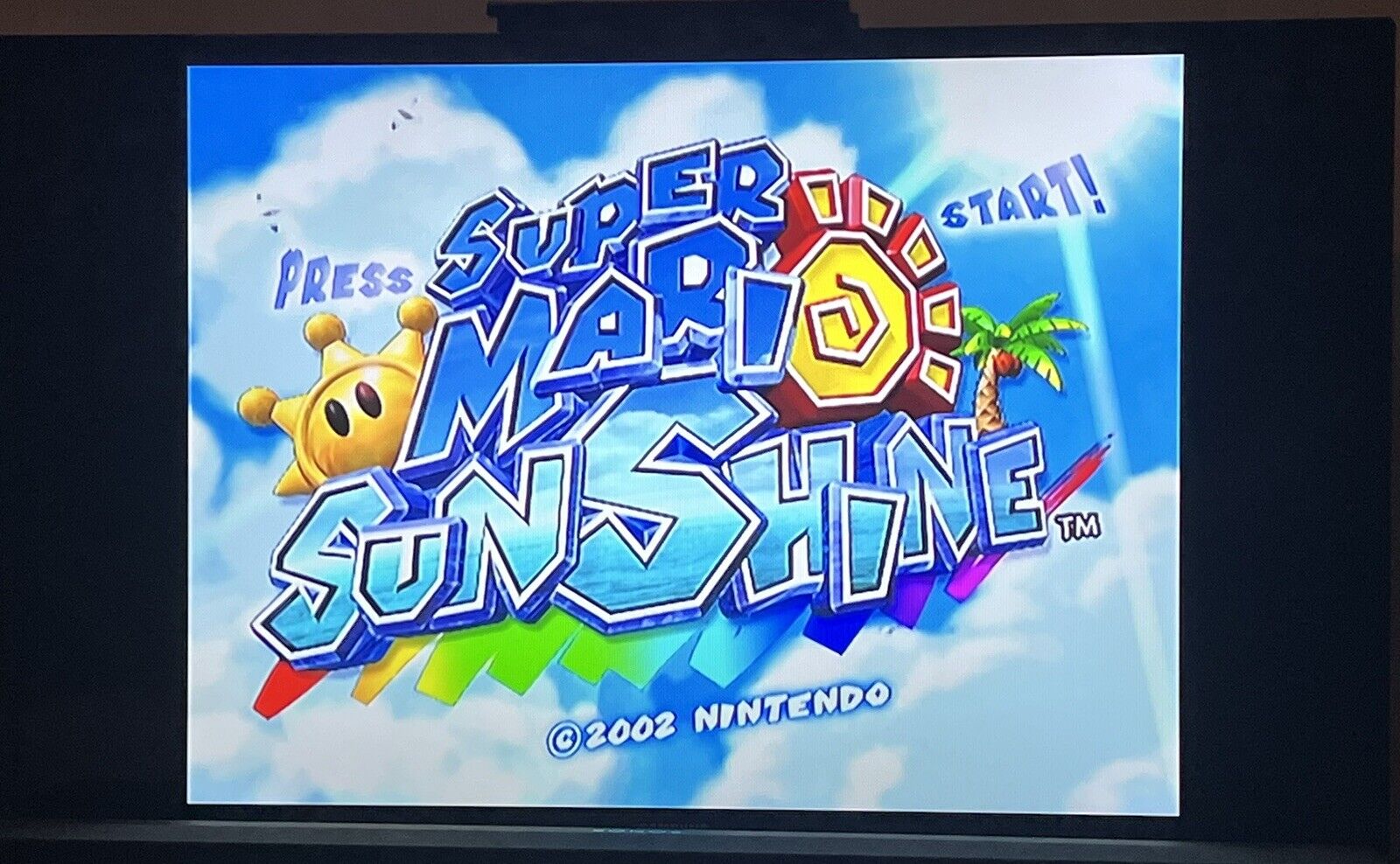 Super Mario Sunshine (Nintendo, 2002) COB W Manual & Special Edition Memory Card