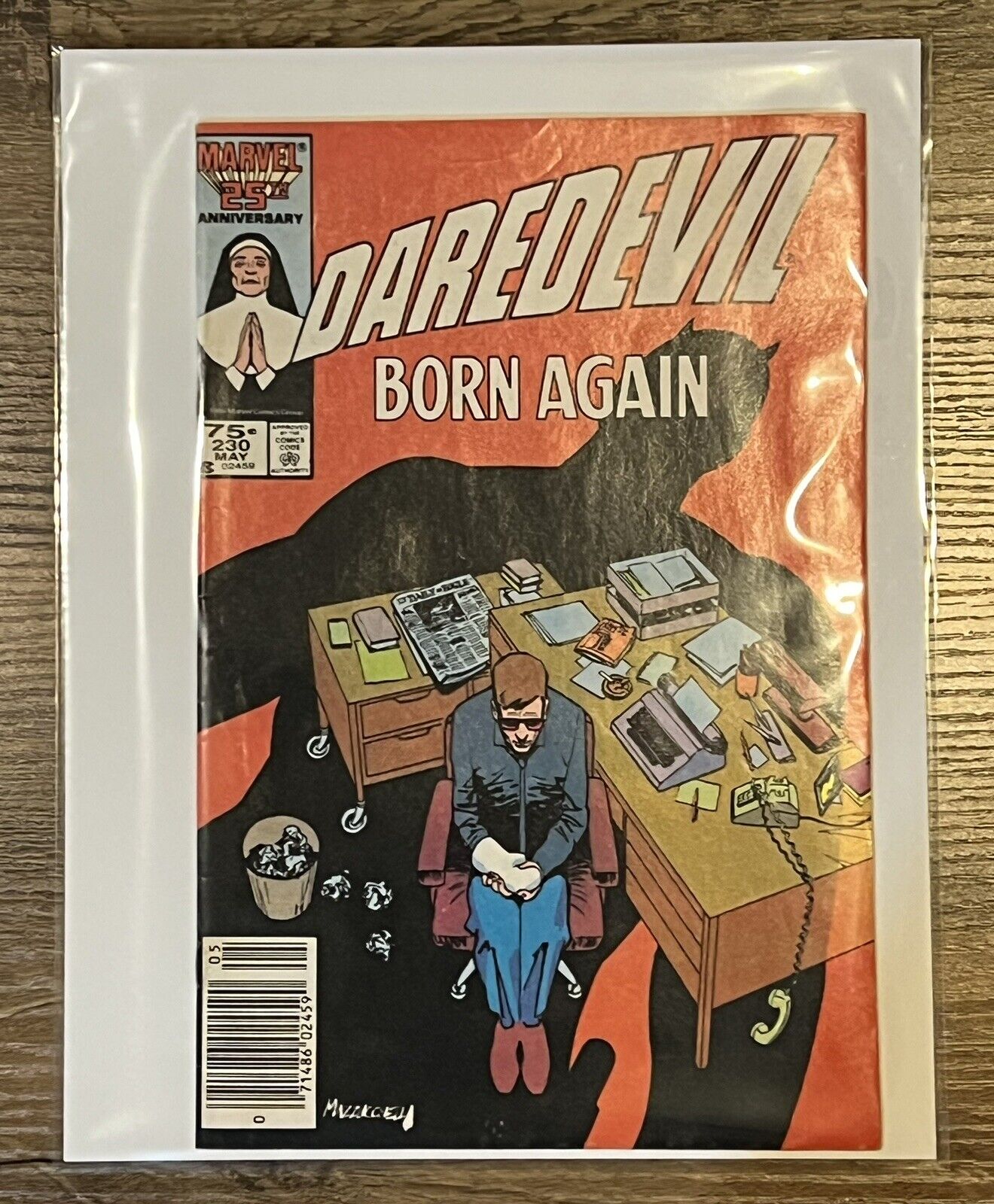 The Daredevil Comic Book (Issue #230) “Born Again"