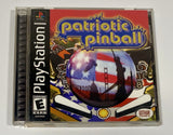 Patriotic Pinball (Sony PlayStation 1 2003) PS1, CIB W/ Manual, Tested Read Desc
