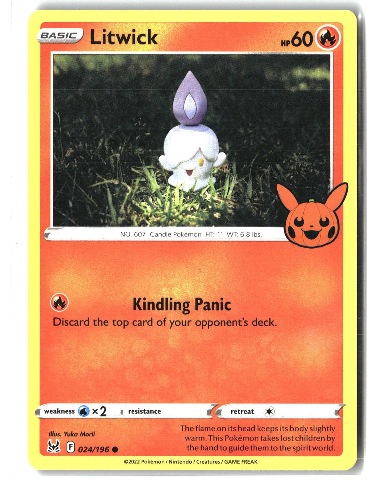 Litwick (SWSH11: Lost Origin 024/196) NM