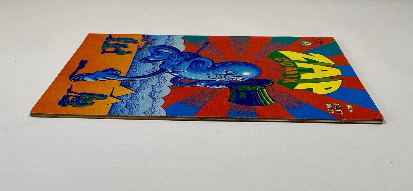 ZAP COMIX #4 (Apex 1969) 6th Print Crumb, Williams, Spain! Underground