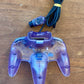 Nintendo N64 Clear Atomic Purple Controller OEM Original Authentic NUS-005 Tight