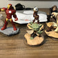 Disney Infinity Lot - 7 Characters + Pad + 2 Tokens. READ DESCRIPTION