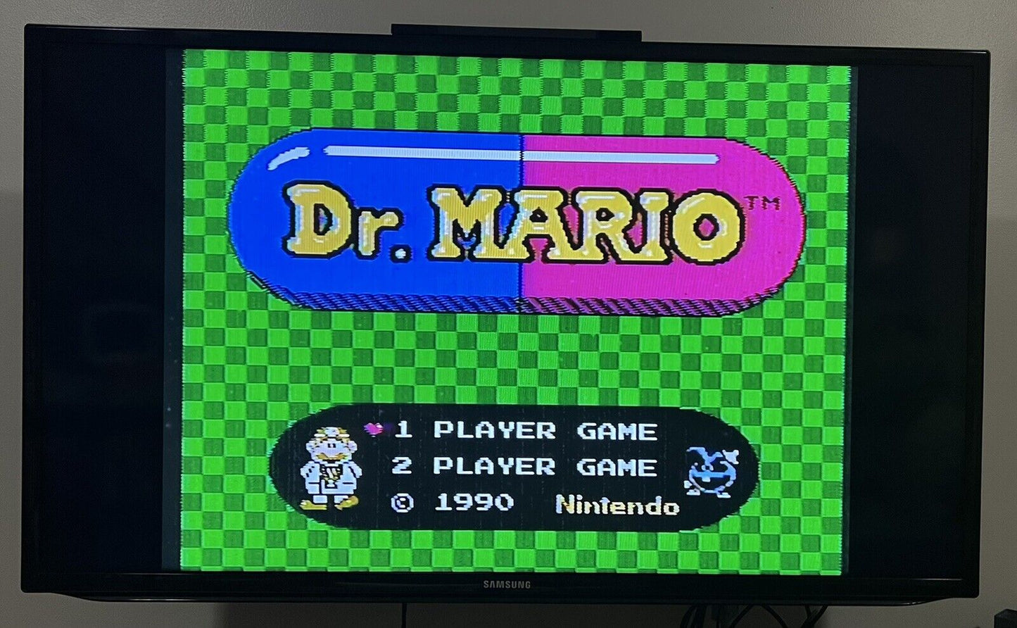 Dr. Mario (Nintendo Entertainment System, 1990) NES Authentic Tested!