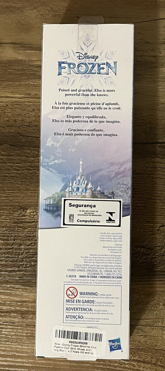 DISNEY PRINCESS ELSA "FROZEN" HASBRO BRAND NEW