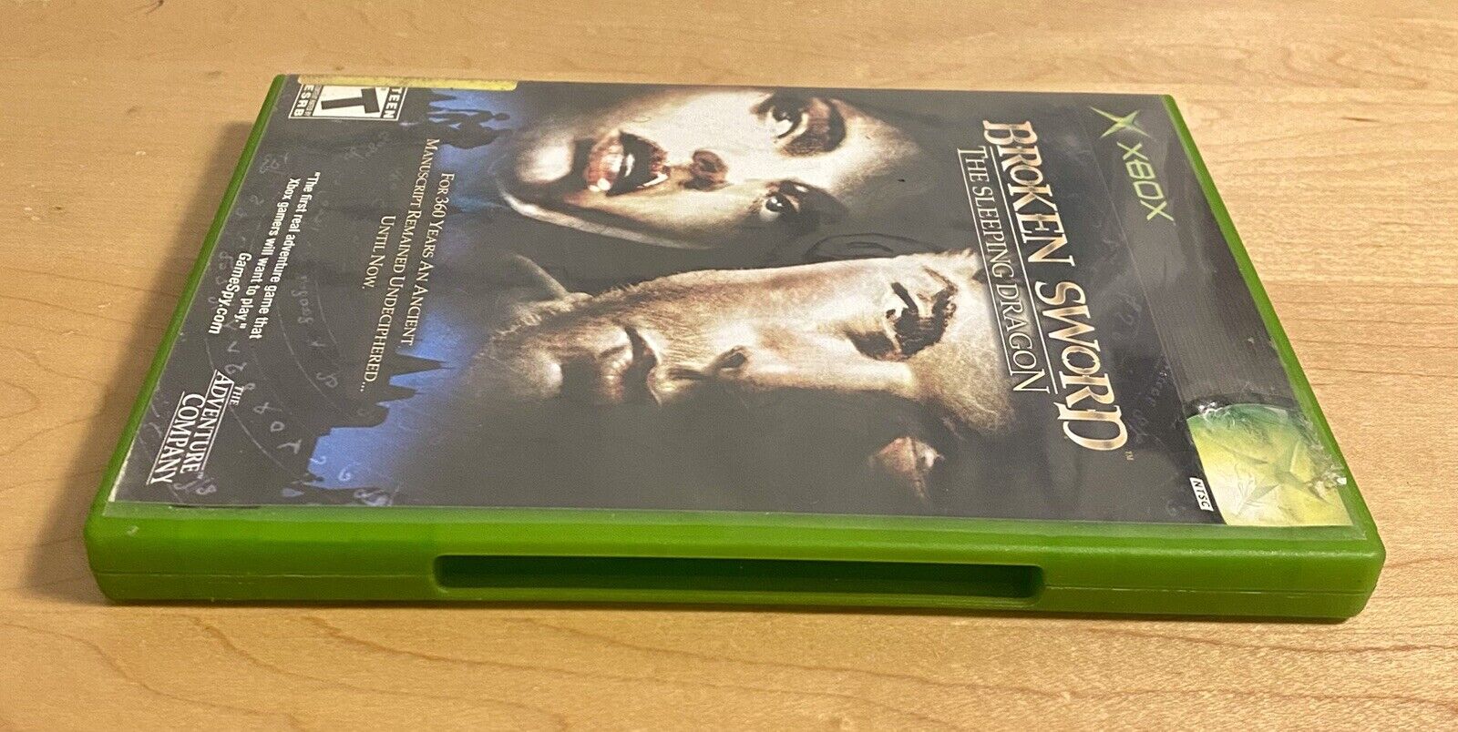 Broken Sword: The Sleeping Dragon (Microsoft Xbox 2003) CIB W/ Manual + Reg Card