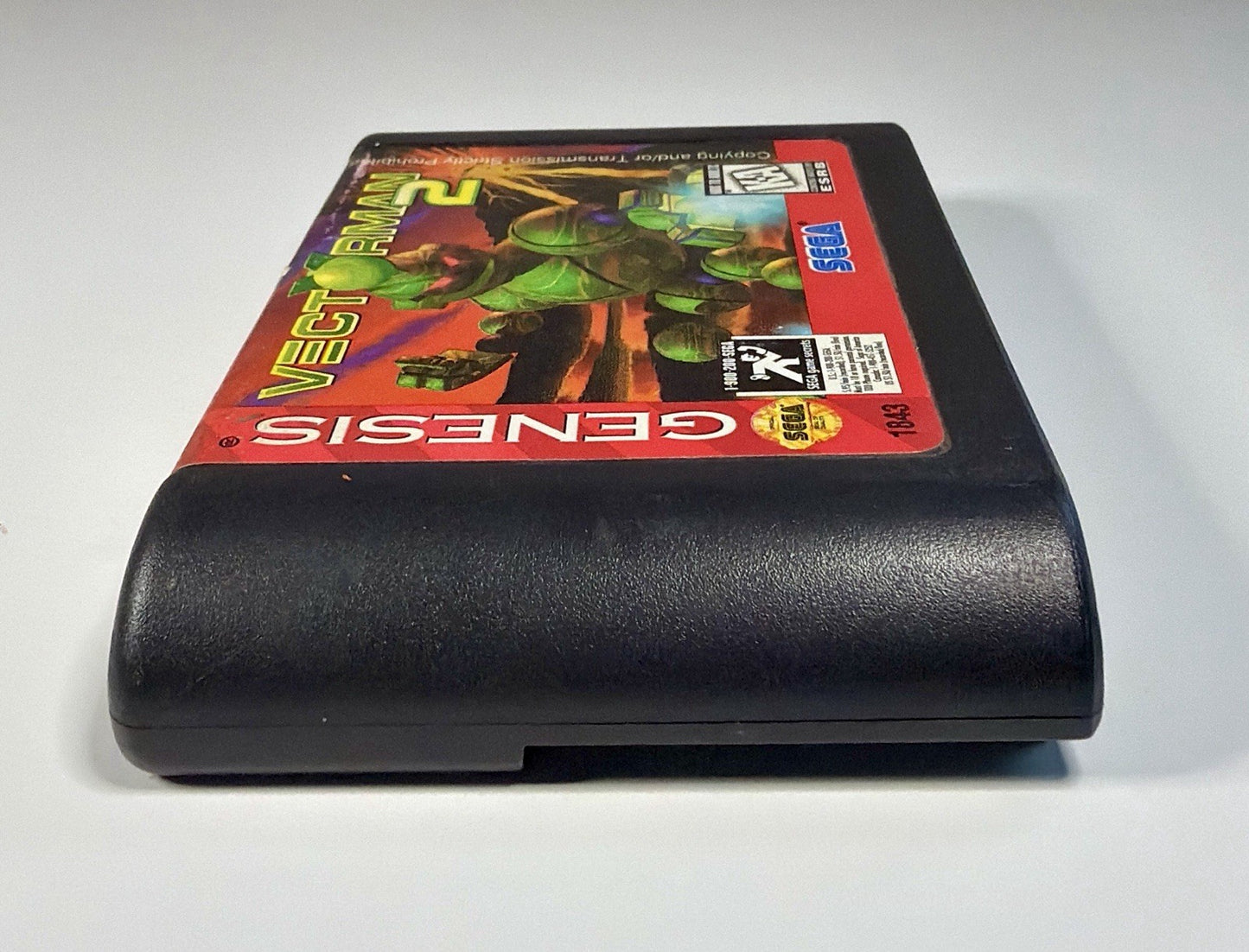 Vectorman 2 (Sega Genesis) Game Cartridge, Authentic, Tested & Working!