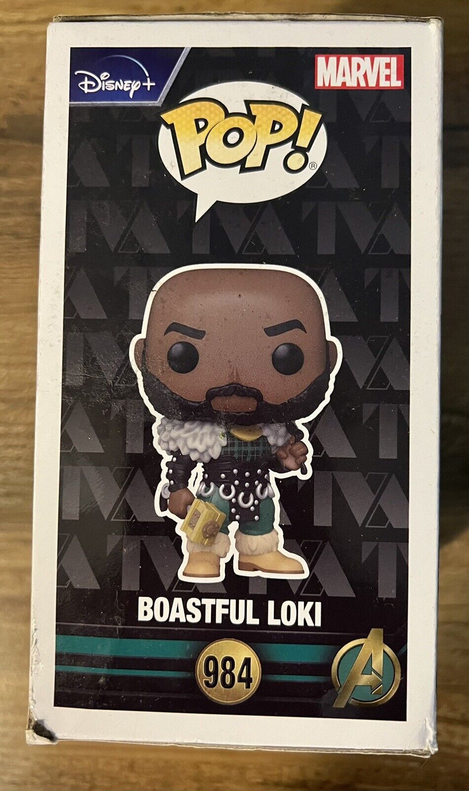 Funko Pop WonderCon 2022 -Marvel Boastful Loki Vinyl Figure #984