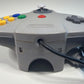 Grey Gray N64 Nintendo 64 Controller OEM w/ 8BitDo Hall Effect Joystick Tested