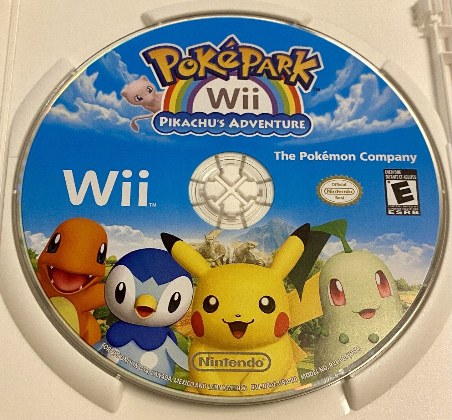 PokéPark Wii: Pikachu's Adventure (Nintendo Wii, 2010)  CIB W/ Manual & Inserts