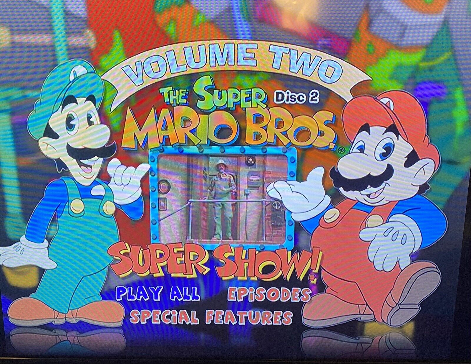 Nintendo The Super Mario Bros. Super Show! DVD Volume 2 Disc 2, Tested & Works