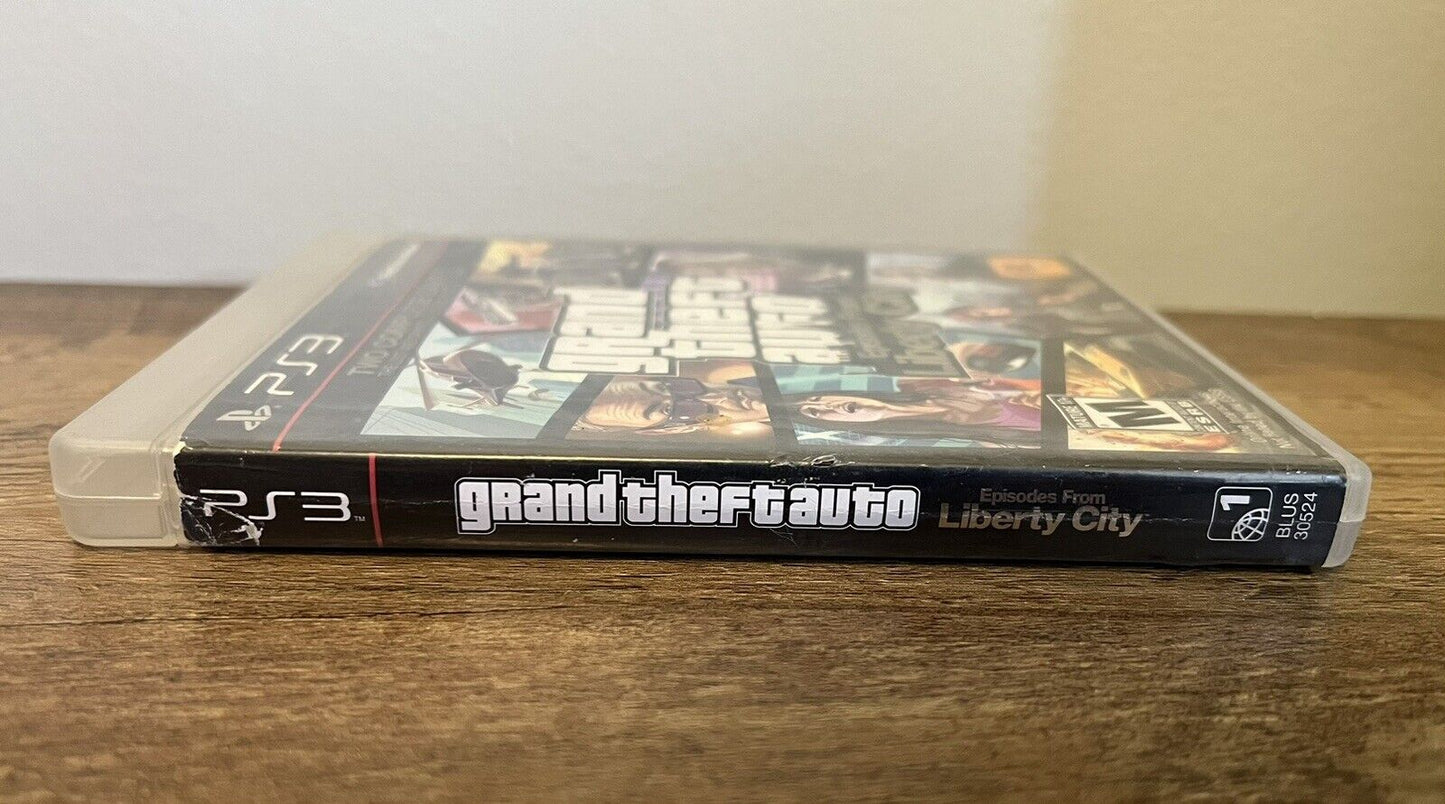 Grand Theft Auto: Episodes From Liberty City (Sony PlayStation 3, 2010) Tested!