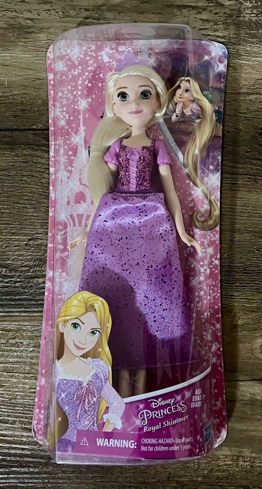 Disney Princess Royal Shimmer Rapunzel Doll 