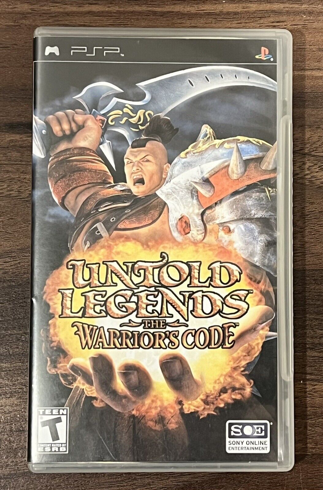 Untold Legends The Warrior's Code Sony PSP Complete Tested & Works!