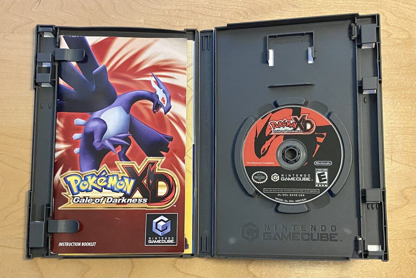 Pokemon XD: Gale of Darkness (GameCube, 2005) GC CIB W/ Manual & Inserts, Tested