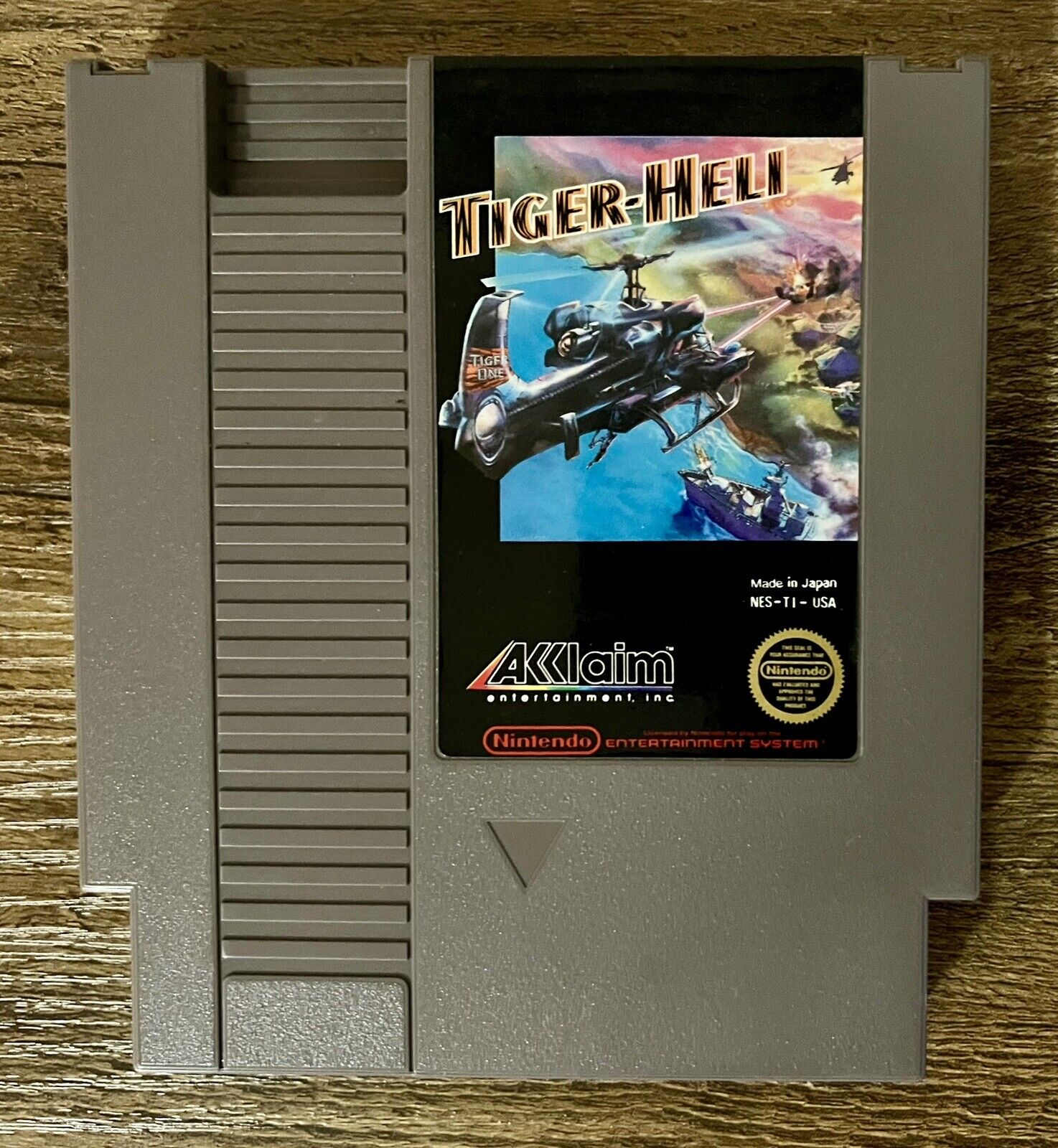 Tiger-Heli (Nintendo Entertainment System, 1987) NES Authentic Tested & Works