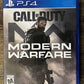 Call of Duty: Modern Warfare (Sony PlayStation 4, 2019) PS4 TESTED and Working