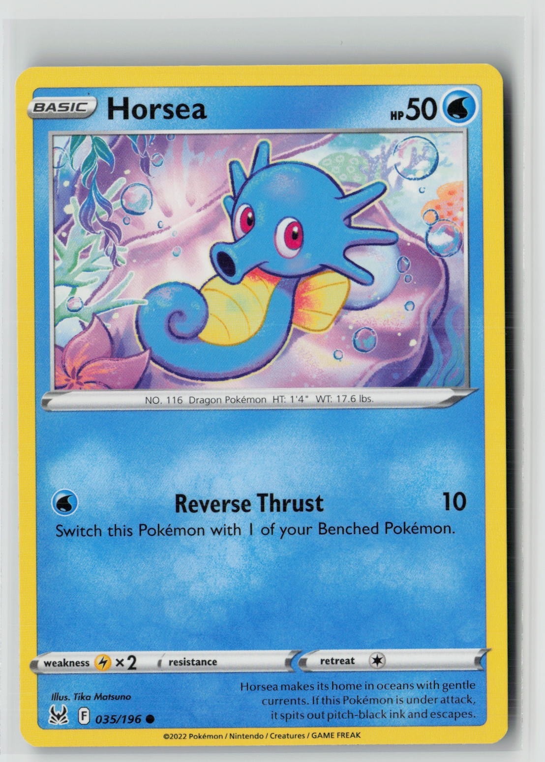 Horsea (SWSH11: Lost Origin 035/196) NM
