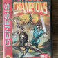 SEGA Genesis Eternal Champions 1993 Game Cartridge w/ Case & Manual CIB