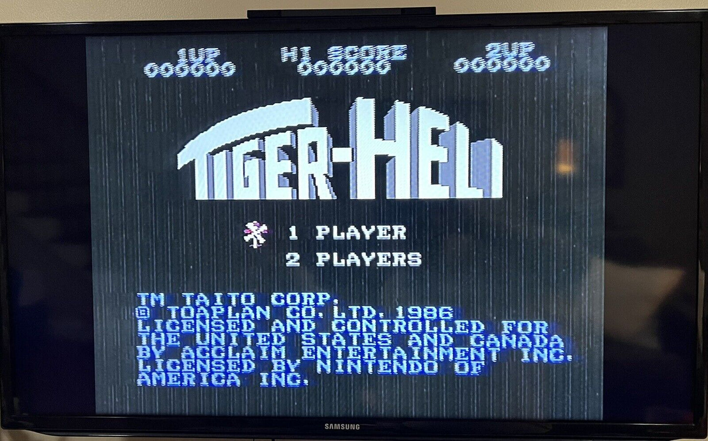 Tiger-Heli Nintendo NES Complete in Box CIB Tested & Works!