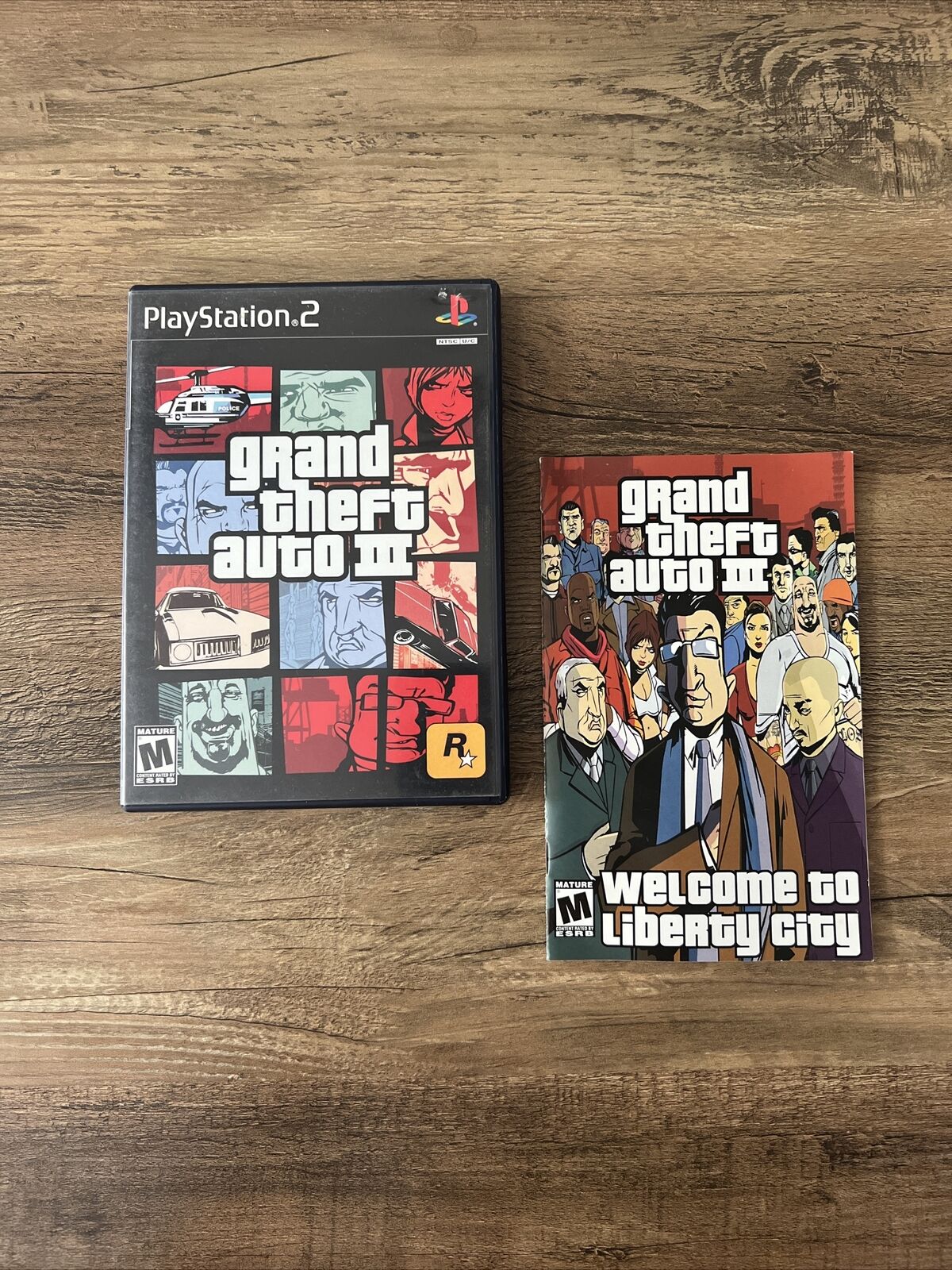 Grand Theft Auto III & Vice City Bundle | PlayStation 2 (PS2), W/ Manuals Tested